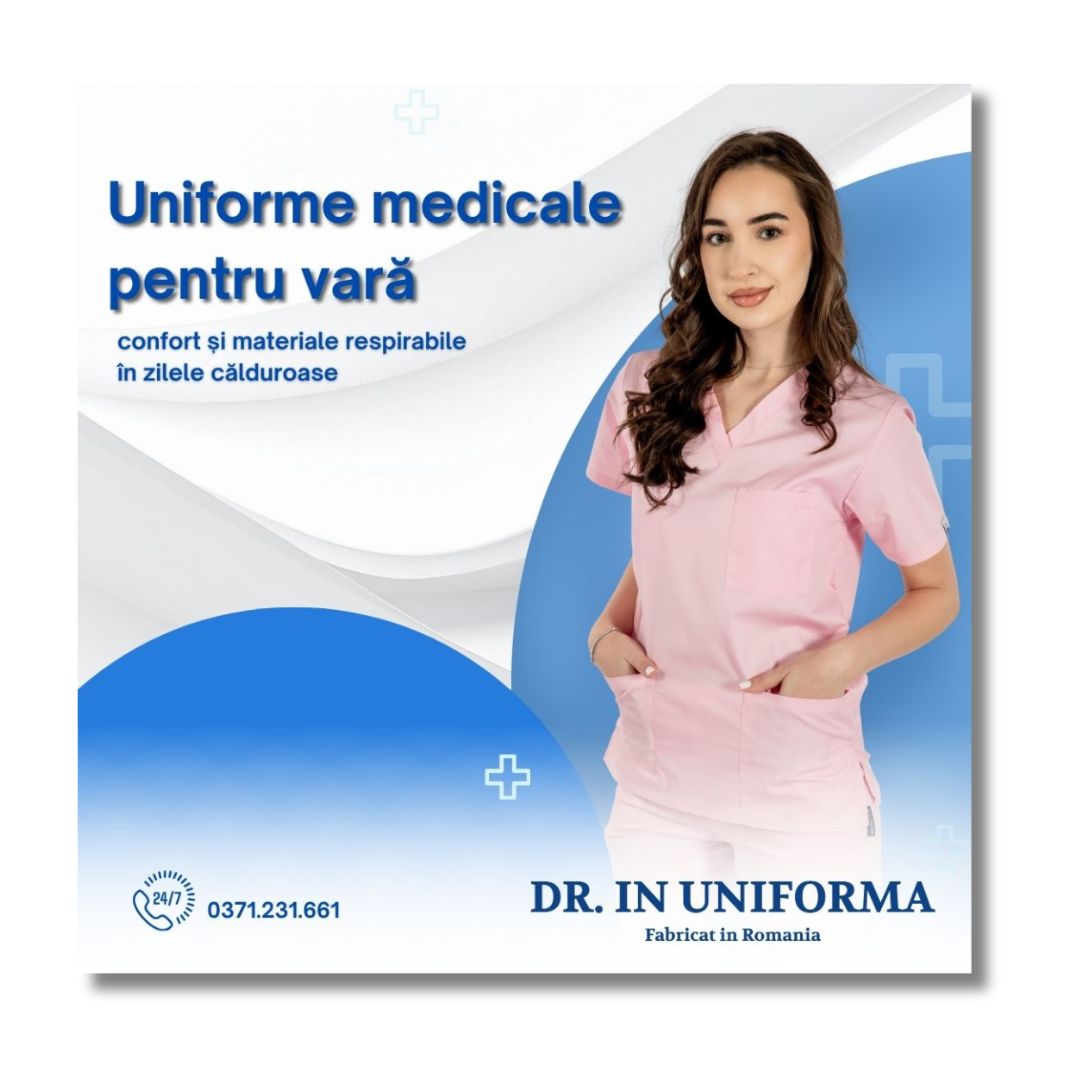Uniforme medicale pentru vară